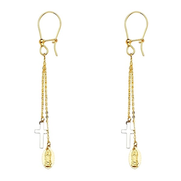 gold hanging earrings with price