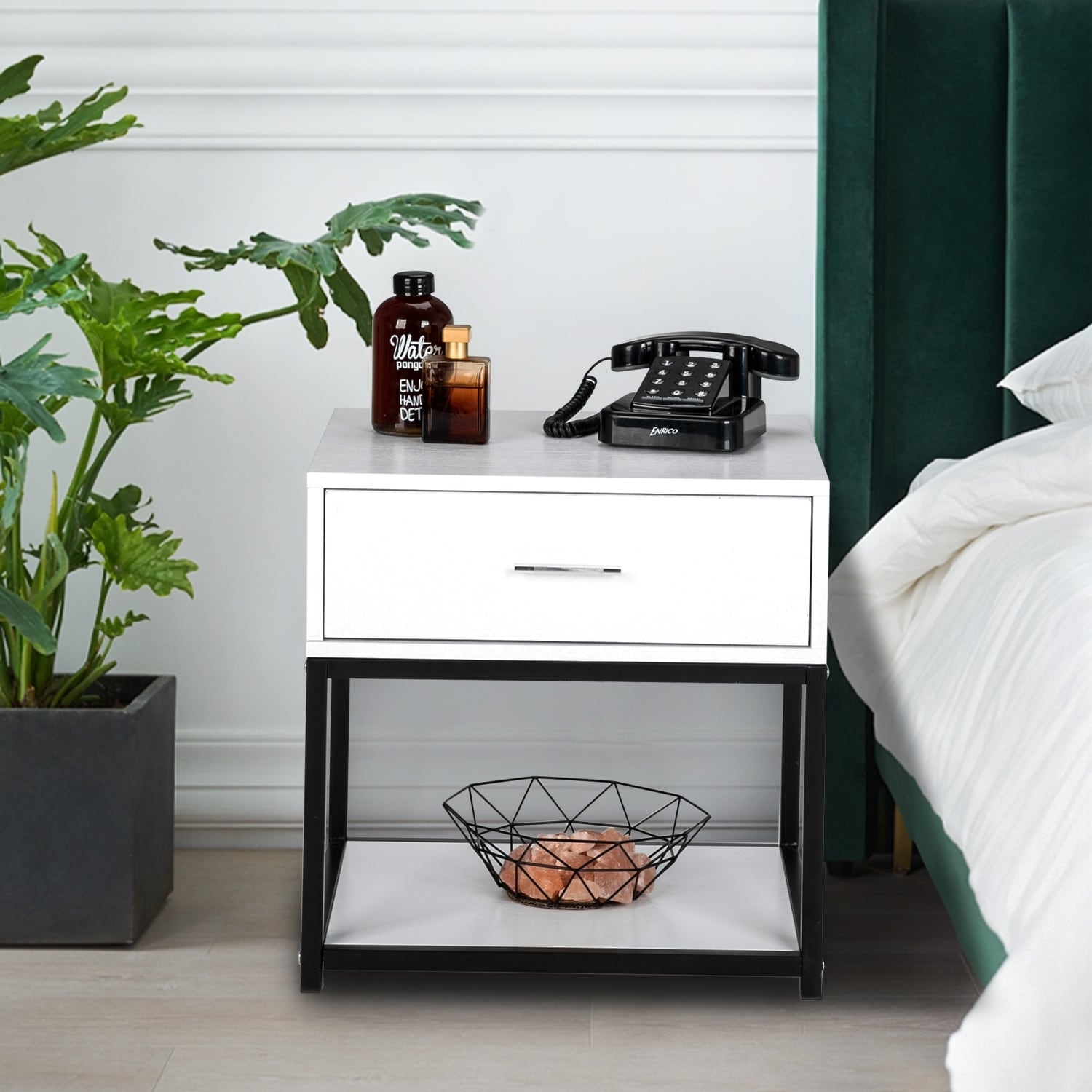 Shop 19 Modern And Simple Style Nightstand With Drawer On Sale Overstock 30984914