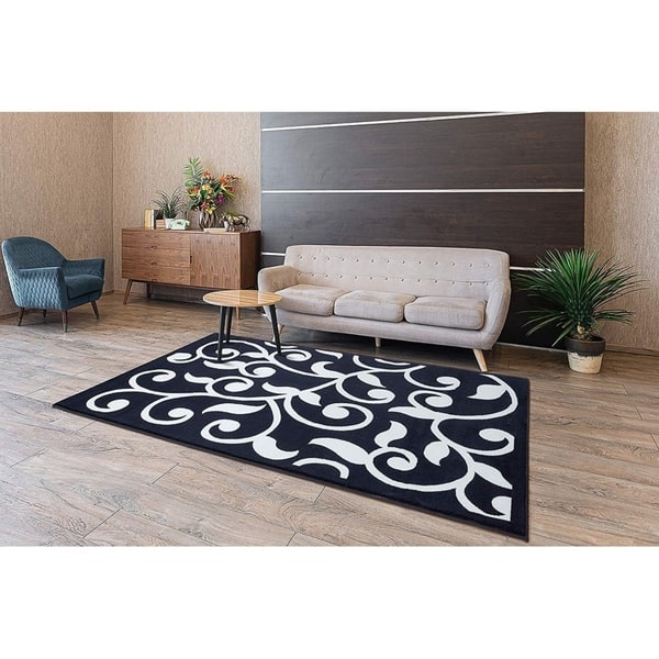 SUSSEXHOME Area Rugs Modern Desing for Living Room