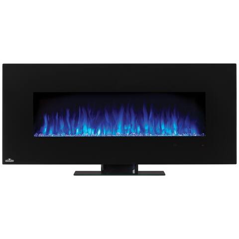 Napoleon 50-inch Wall Mount Electric Fireplace with Stand