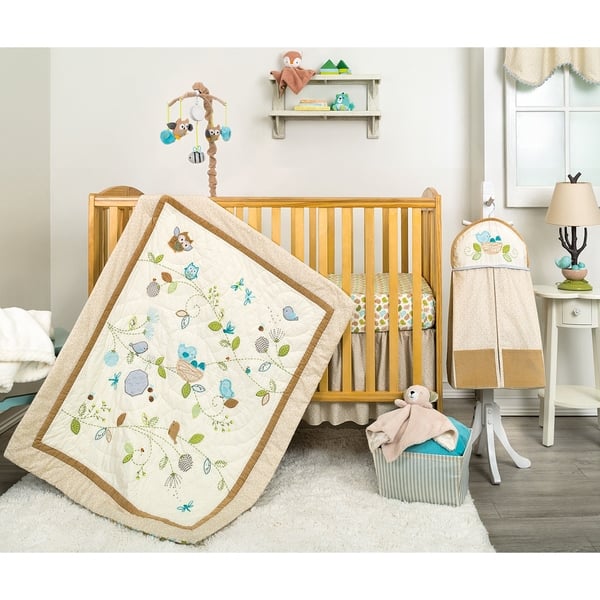 slide 2 of 5, Nurture Nest 3 Piece Baby Bedding Set - N/A