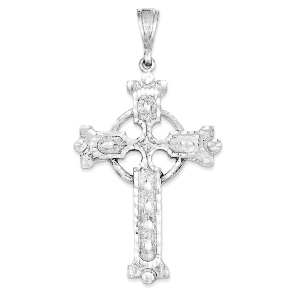Sterling Silver Polished Faith Pendant