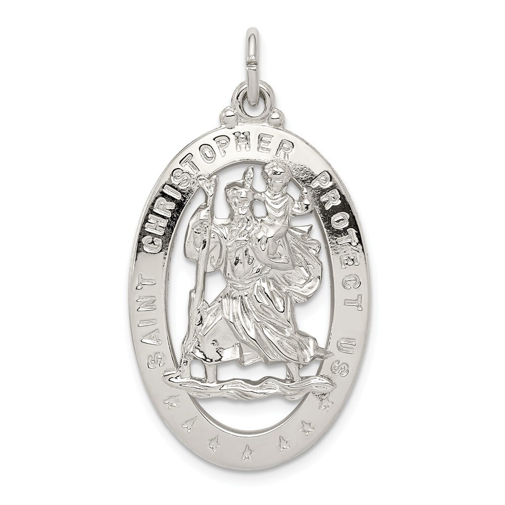 22mm Solid Sterling Silver St 
