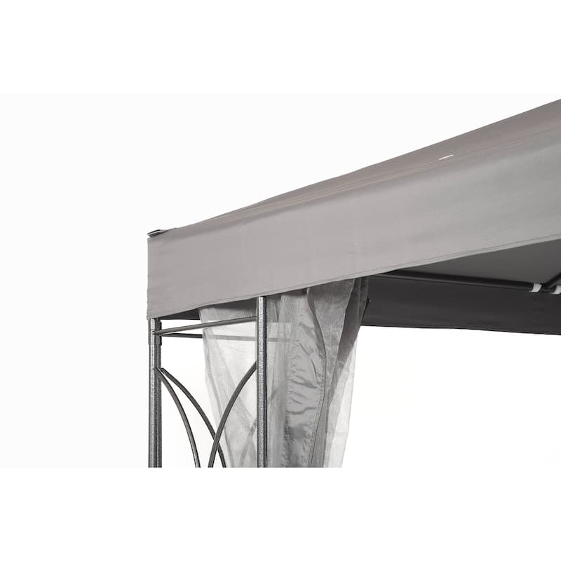 GREY Polenza 2.5m Cream Gazebo