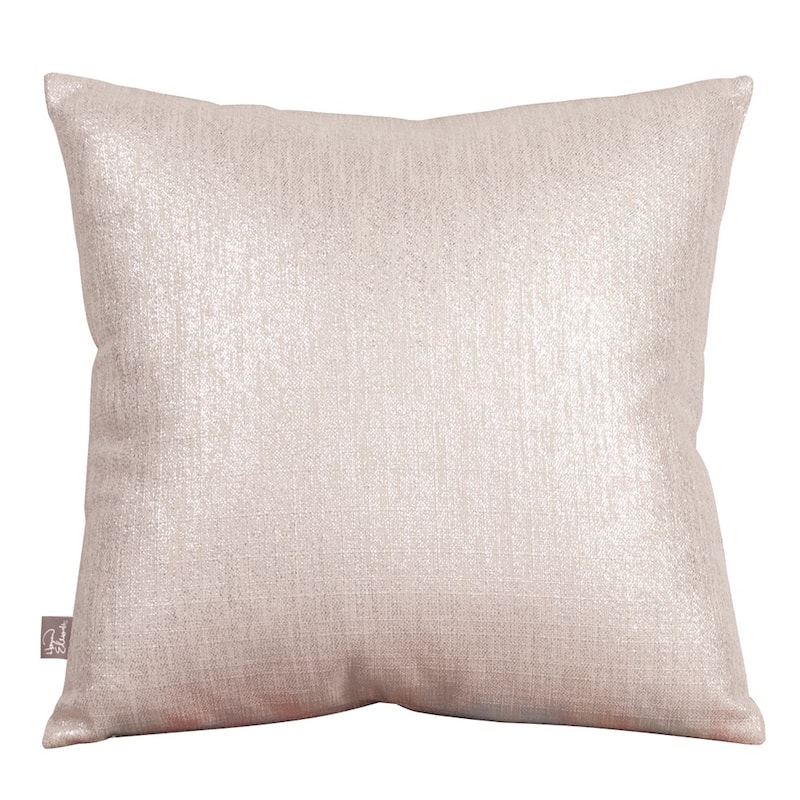 Glam Pillow Cover 16 x 16 - Tan