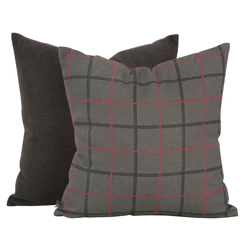 Allan Andrews Decorative Square Oxford Throw Pillow Cover