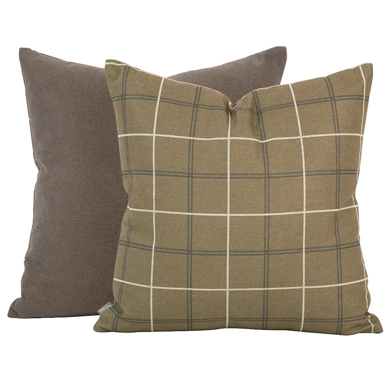Allan Andrews Decorative Square Oxford Throw Pillow Cover