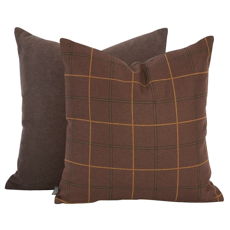 Allan Andrews Decorative Square Oxford Throw Pillow Cover
