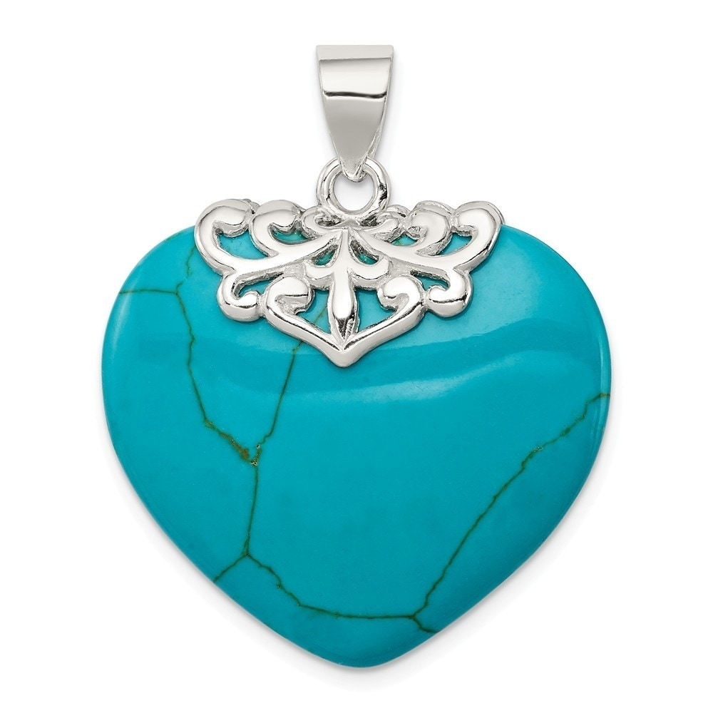 simulated turquoise jewelry