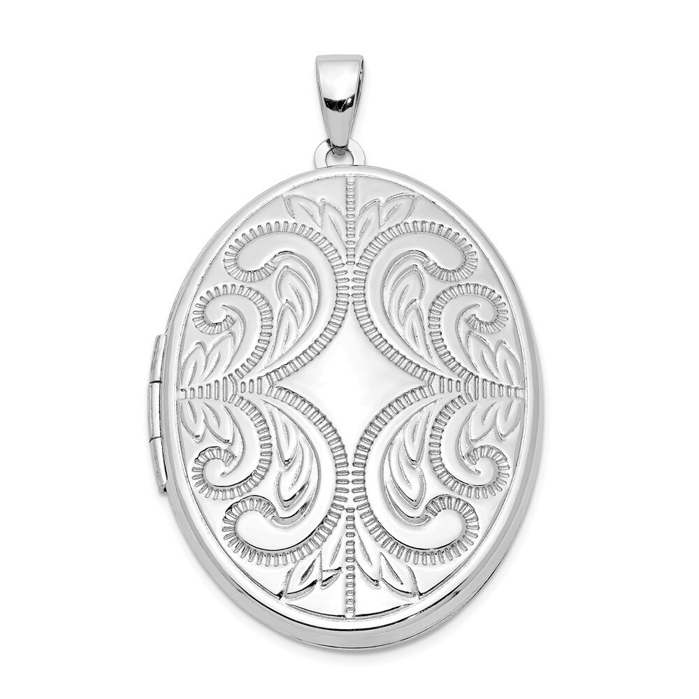 GloryMM Photo Box Pendant Necklace Oval Photo Pendant Charm Locket Chain Necklace Jewelry