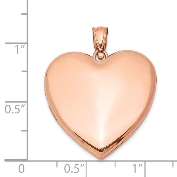 gold love heart locket