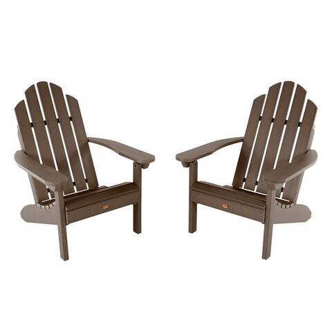 2 Highwood Classic Westport Adirondack Chairs
