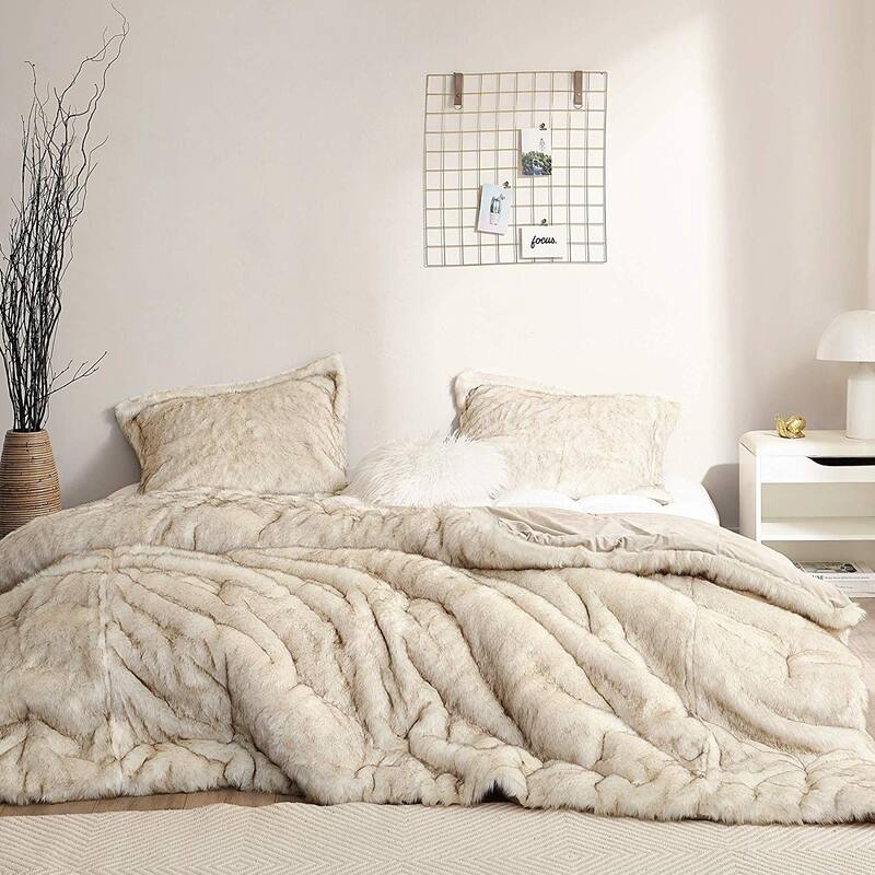 Coma Inducer Oversized Comforter Set - Spirit Bear - Tundra Beige