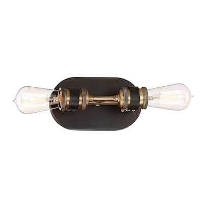 Miles 2 Light Bath Bar