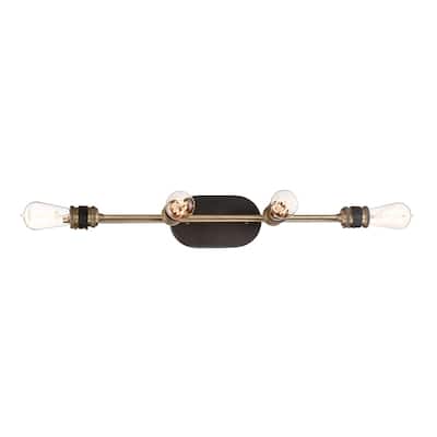 Miles 4 Light Bath Bar