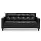 Option Black Faux Leather
