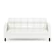 Option White Faux Leather