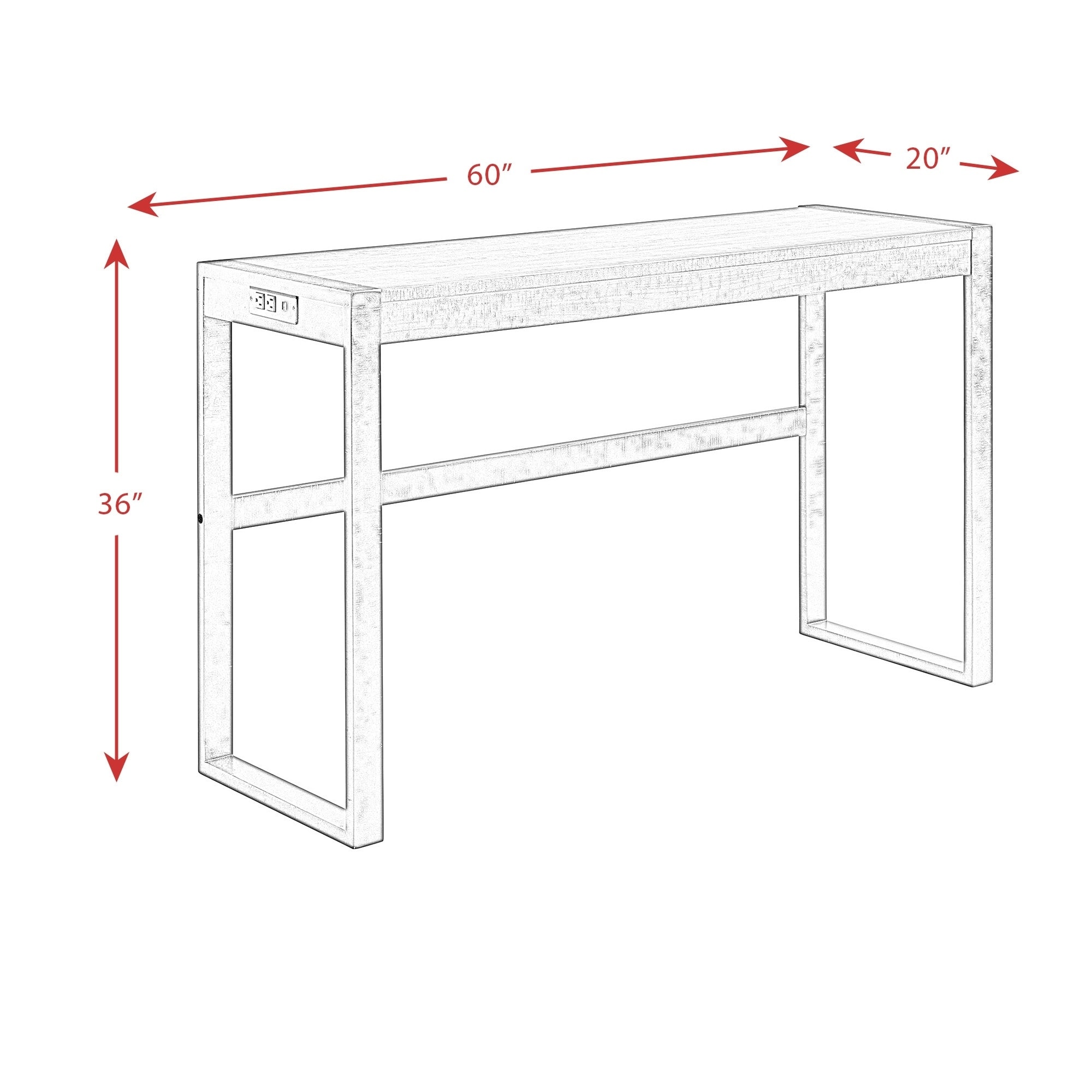 Picket house furnishings enrico on sale multipurpose bar table set