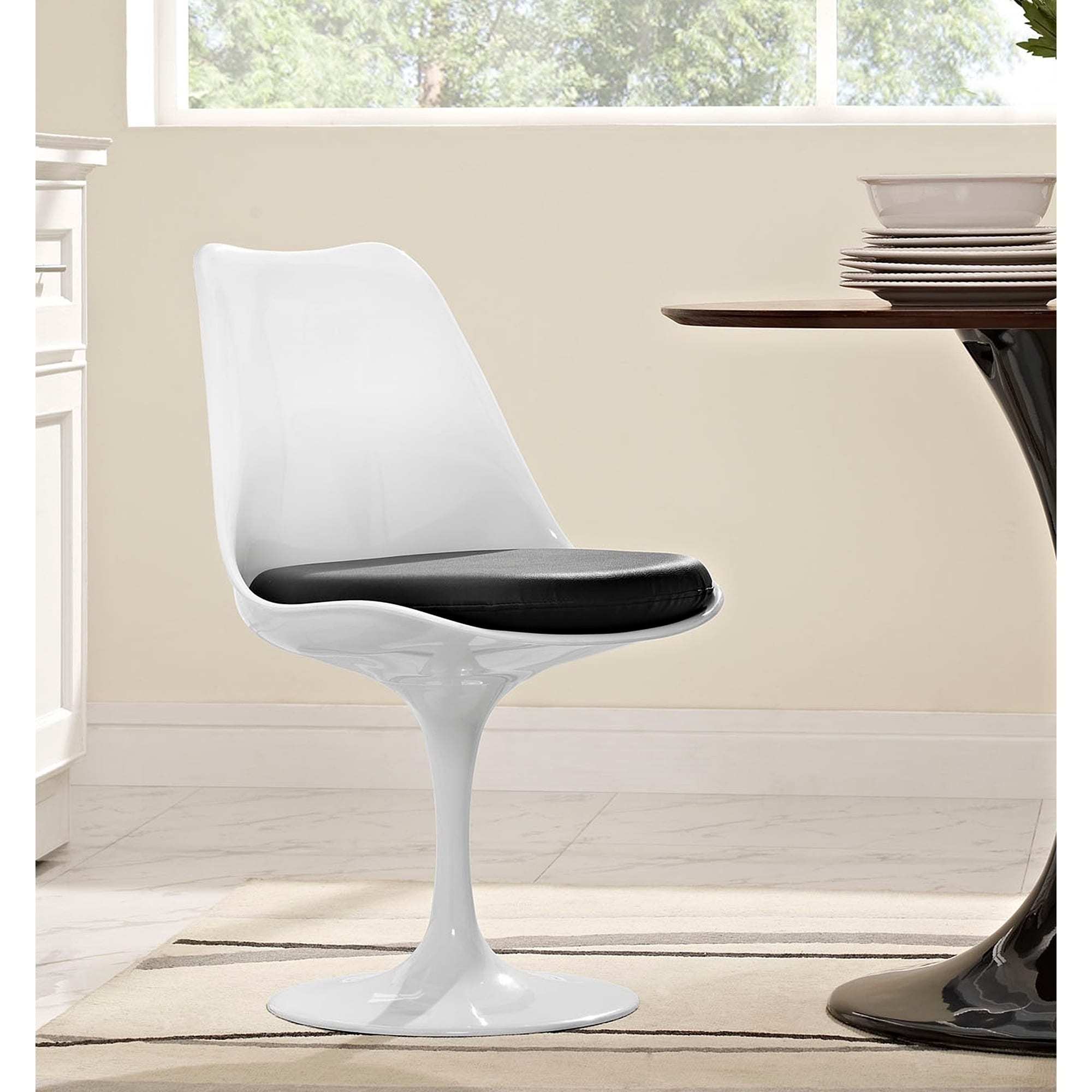 tulip swivel dining chairs