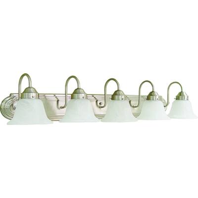 Volume Lighting Marti 5-Light Indoor Brushed Nickel Vanity