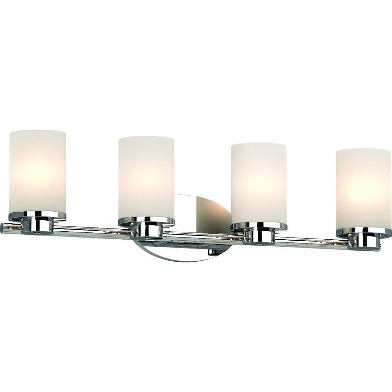 Volume Lighting Sharyn 4-Light Indoor Chrome Bathroom Vanity