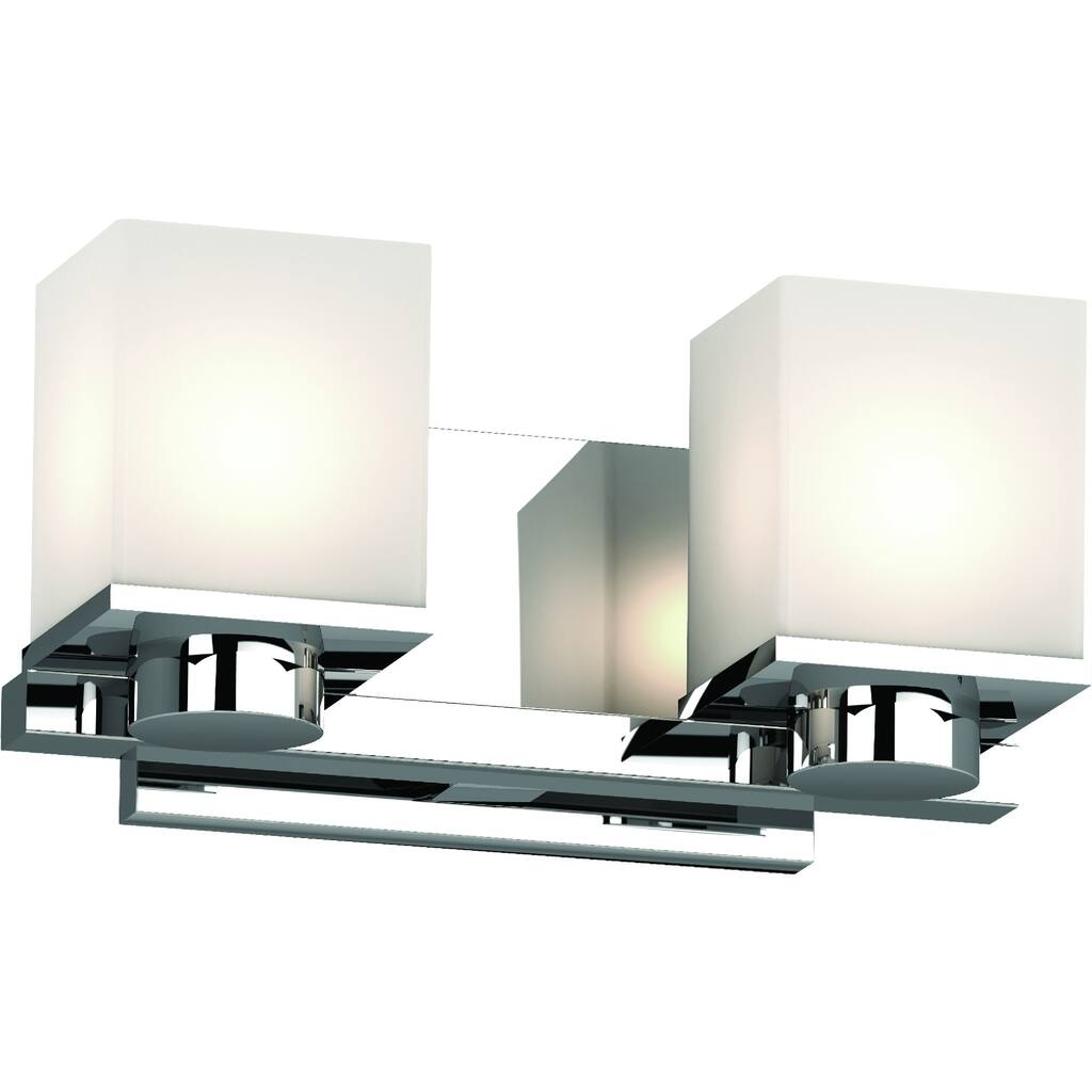 Volume Lighting Sharyn 2-Light Indoor Chrome Bathroom