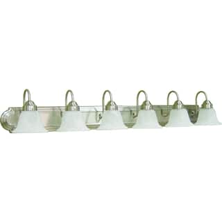 Volume Lighting Marti 6-Light Indoor Brushed Nickel Vanity
