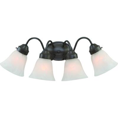 Volume Lighting Barcelona 4-Light Indoor Antique Bronze Vanity