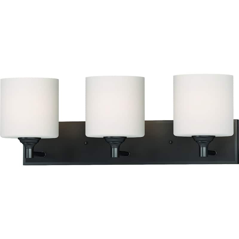 Volume Lighting Milena 3-Light Indoor Antique Bronze Vanity