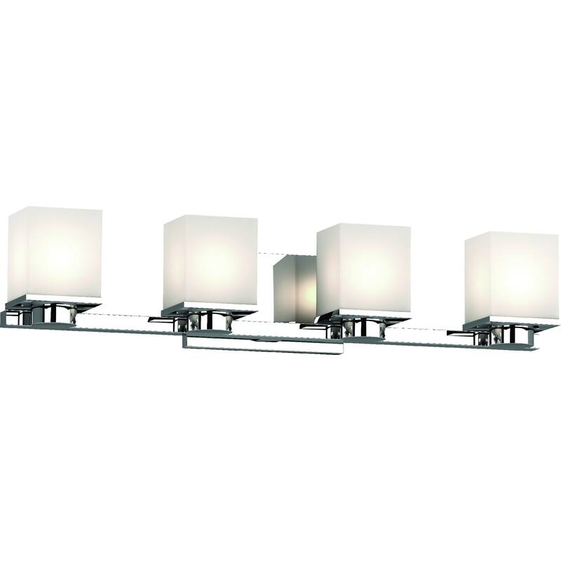 Volume Lighting Sharyn 4-Light Indoor Chrome Bathroom Vanity