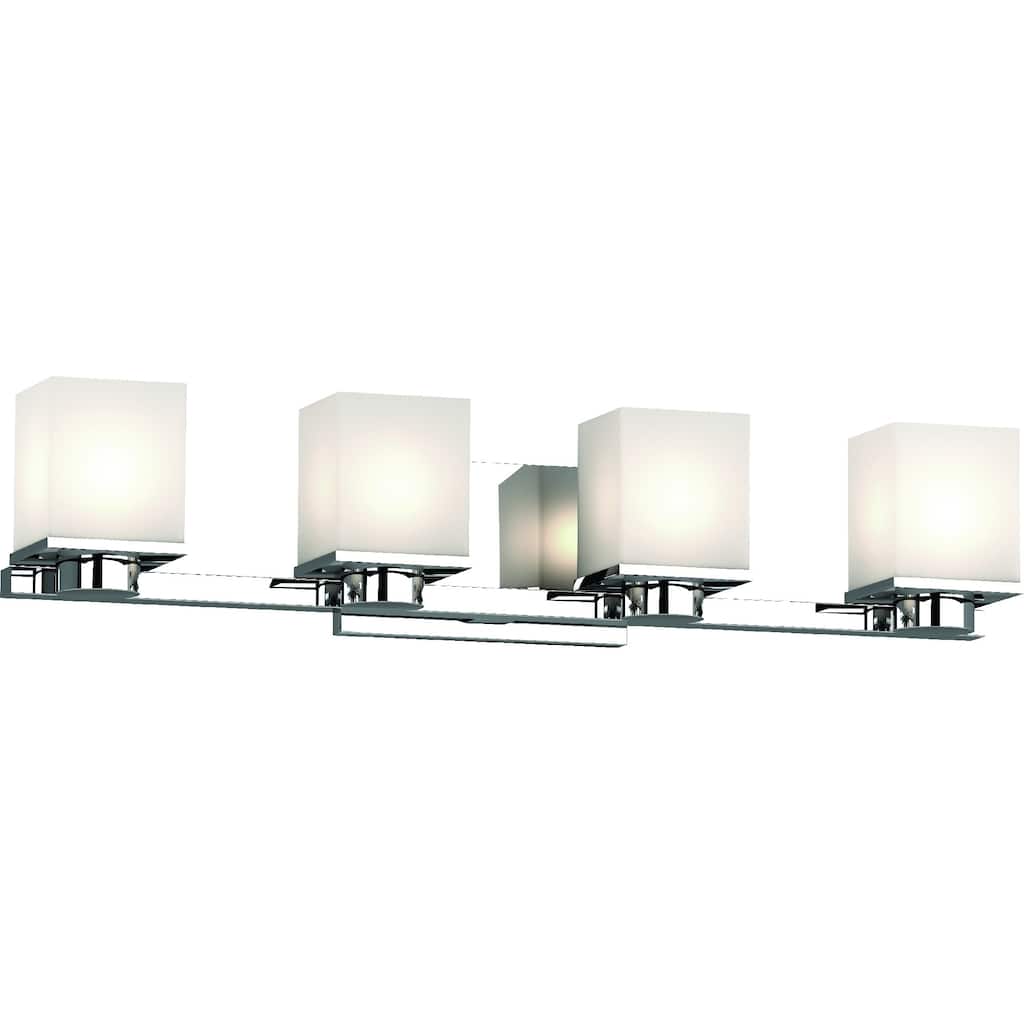 Volume Lighting Sharyn 4-Light Indoor Chrome Bathroom Vanity