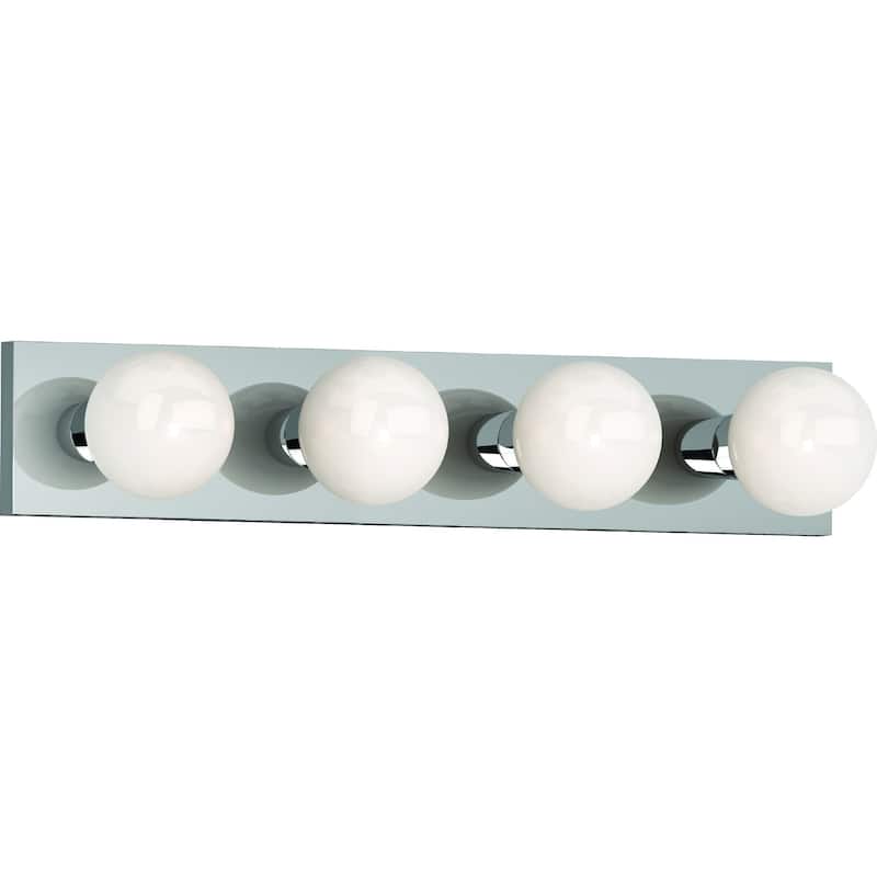 Volume Lighting 4-Light Chrome Vanity