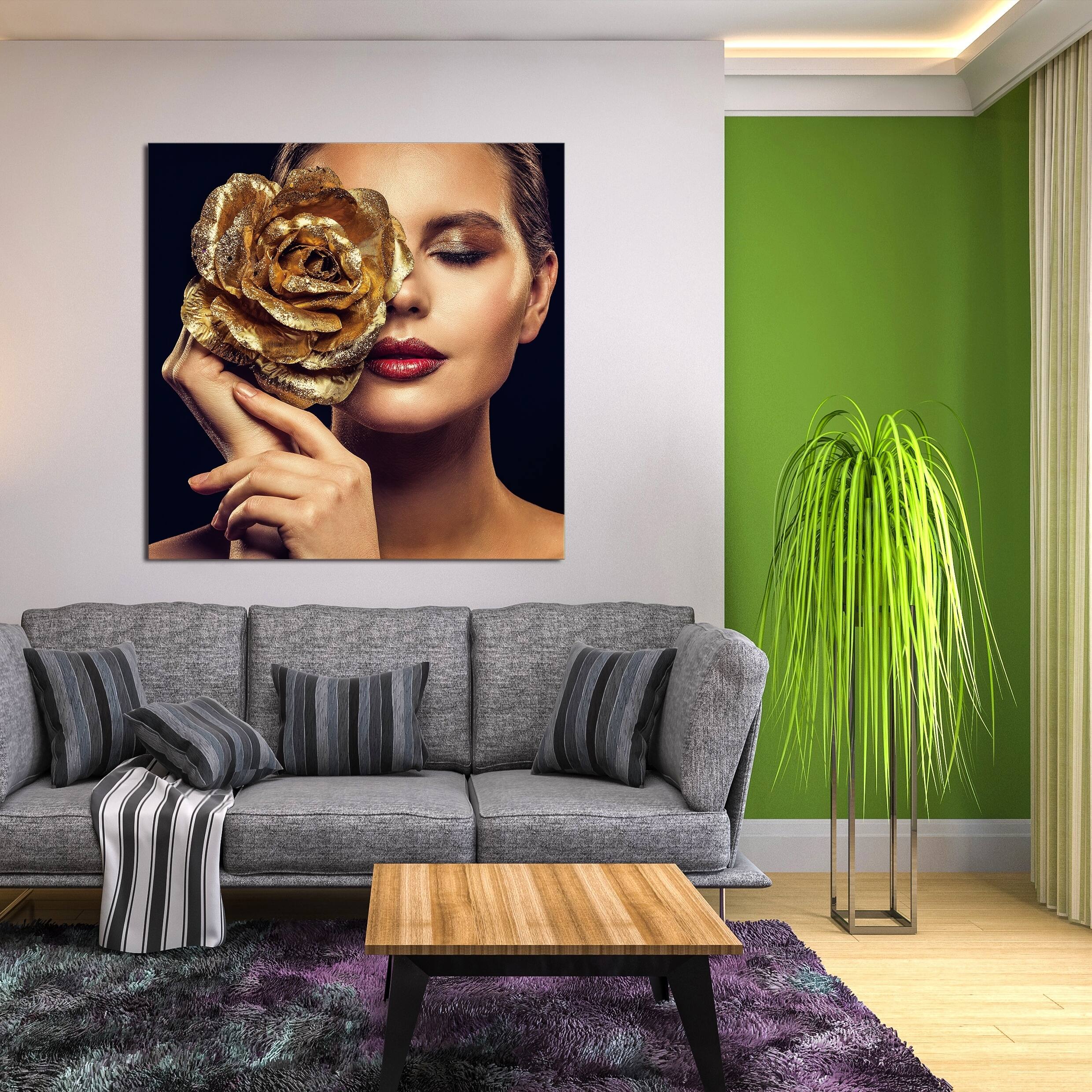 "Rose Gold" Acrylic Wall Art (40 In. x 40 In.) Bed Bath & Beyond