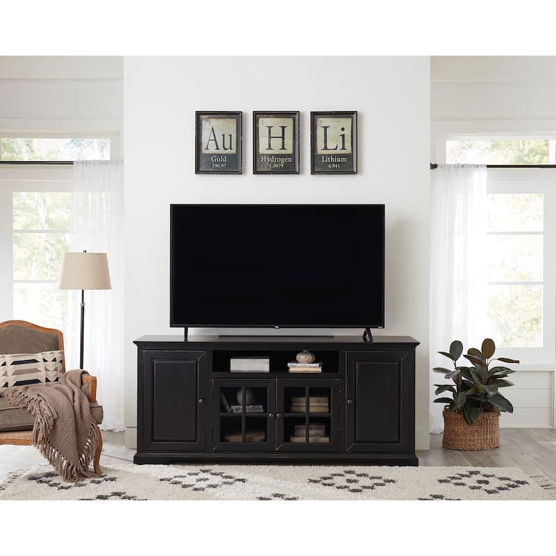 Hamilton Console - Vintage Black - 74 inches in width