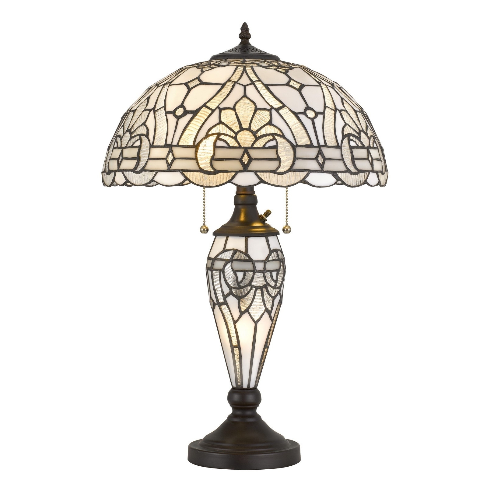 Tiffany Table Lamp with Night Light - 24.50