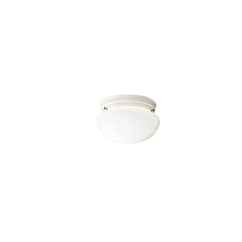 Kichler Lighting Ceiling Space 1-Light Flush Mount Light White
