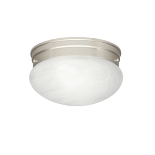 Kichler Lighting Ceiling Space 1-Light Flush Mount Brushed Nickel - Bed ...