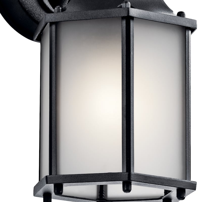 Kichler Lighting Chesapeake 1-Light Outdoor Wall Light Black