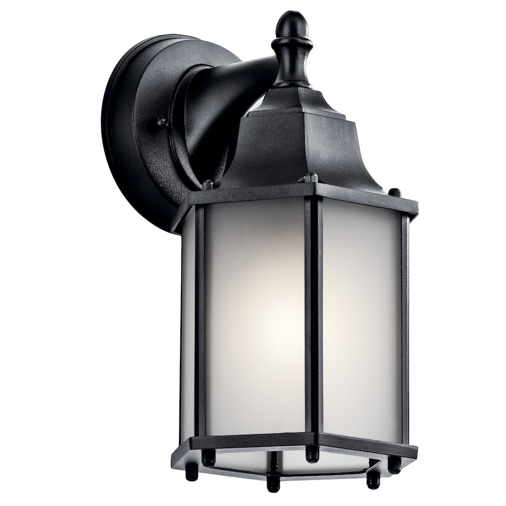 Kichler Lighting Chesapeake 1-Light Outdoor Wall Light Black