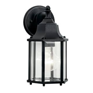 Kichler Lighting Chesapeake 1-Light Outdoor Wall Light Black