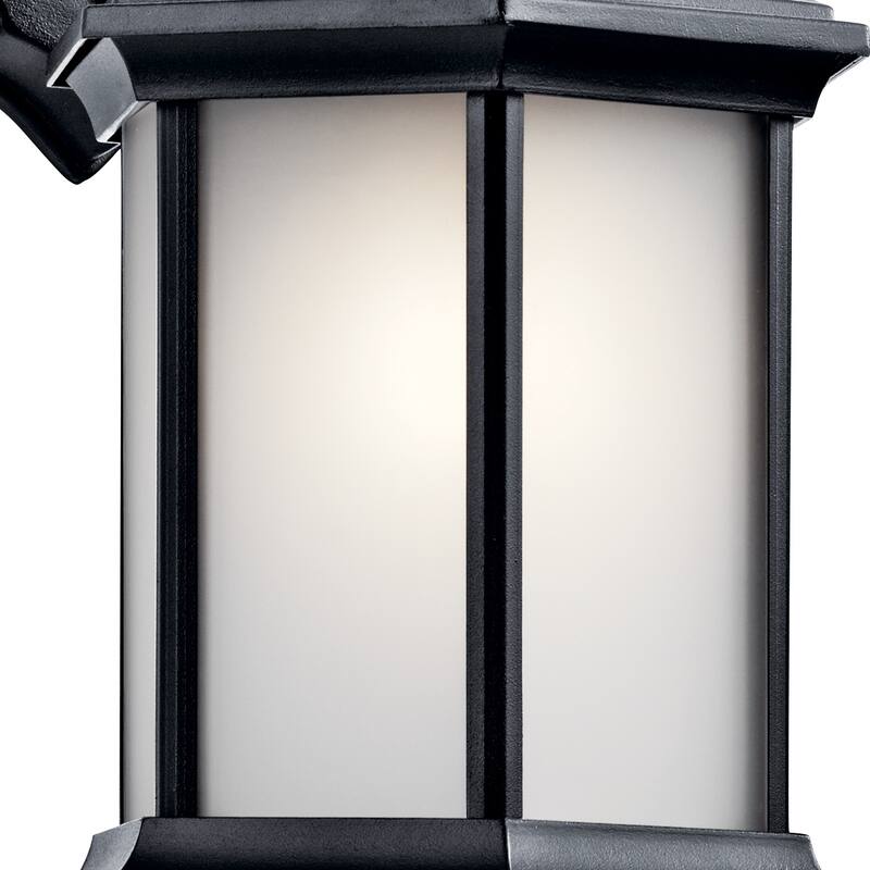 Kichler Lighting Chesapeake 1-Light Outdoor Wall Light Black