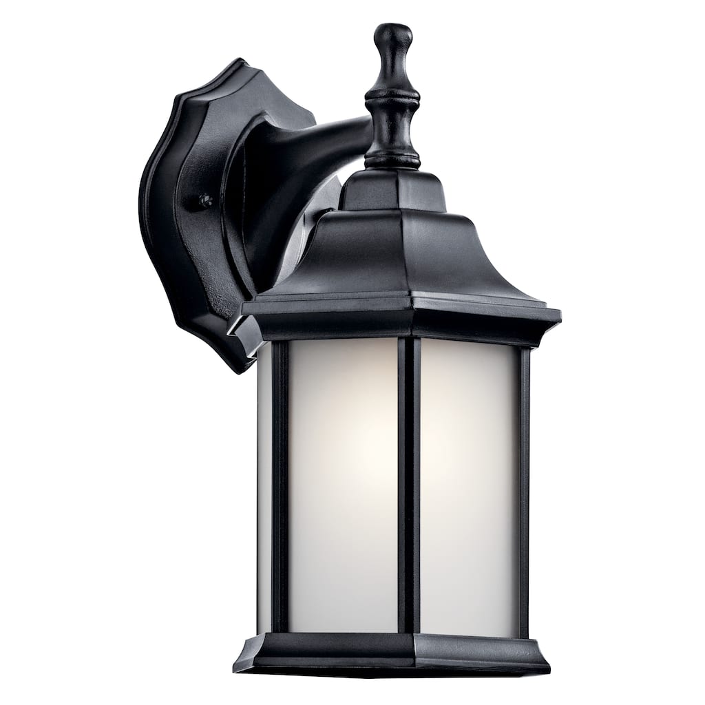 Kichler Lighting Chesapeake 1-Light Outdoor Wall Light Black