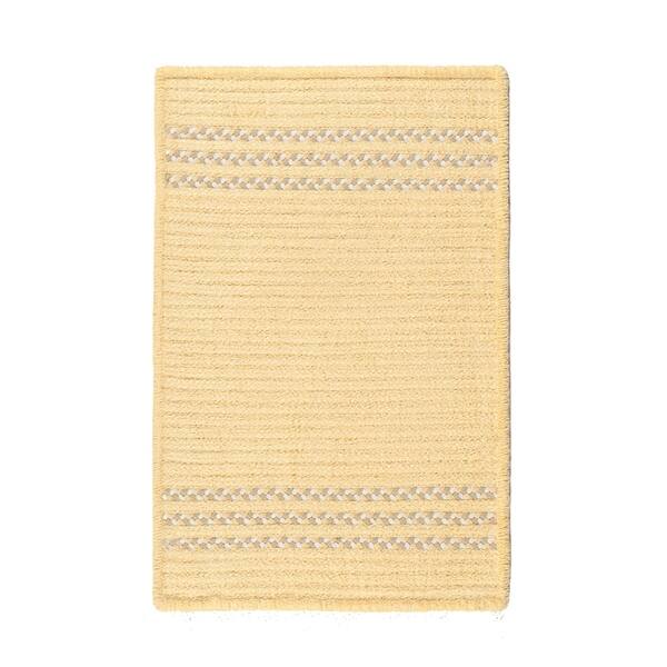 slide 2 of 6, Colonial Mills Skyrim Indoor Soft Chenilled Braided Kids Rug 10' x 13' - Yellow - Rectangle