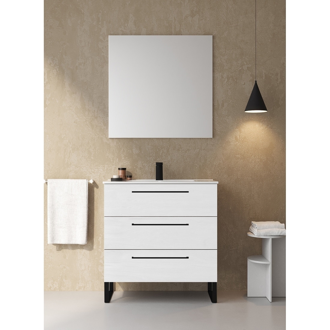 32 Bathroom Vanity Cabinet Denver Rhd Designer White Wood