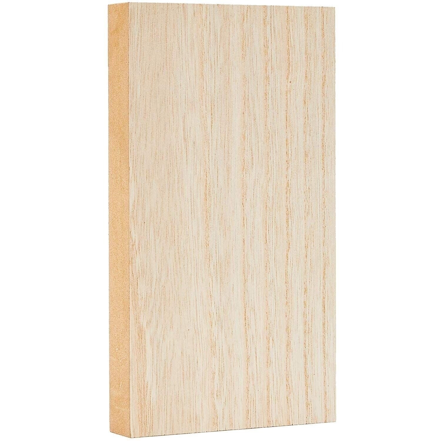 unfinished rectangular wood blocks