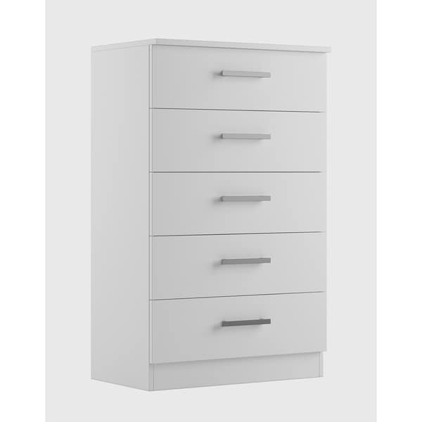 Overstock white deals chest of drawers