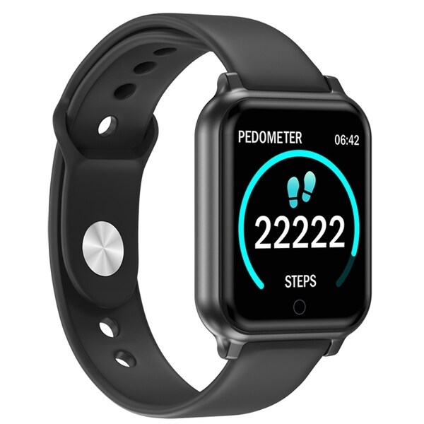 waterproof sport smart watch blood pressure heart rate monitor for ios android