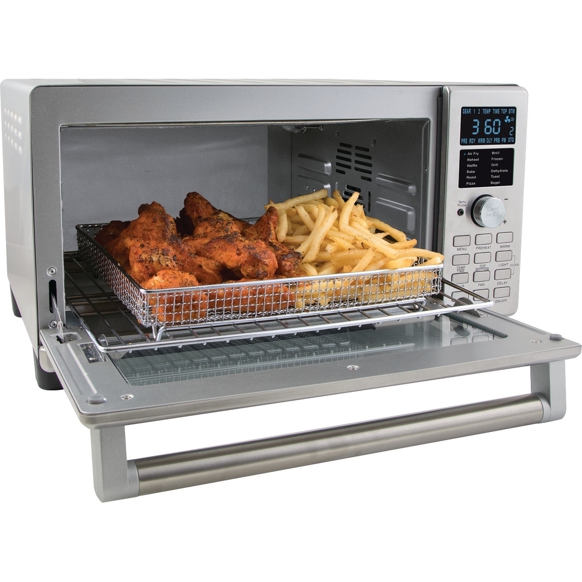 nuwave bravo xl 1800w air fryer smart oven