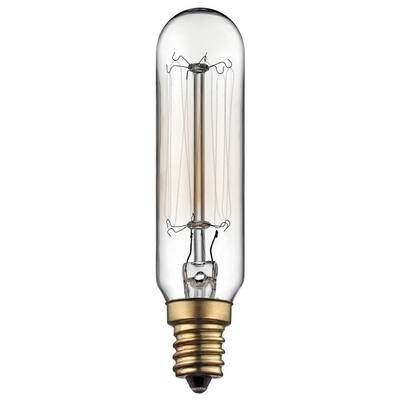 Kichler Lighting 40W Antique Candelabra Light Bulb Incandescent Clear