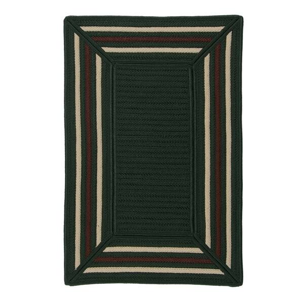 slide 2 of 4, Colonial Mills Pavetta Indoor Outdoor Braided Rug 10x13 - Green